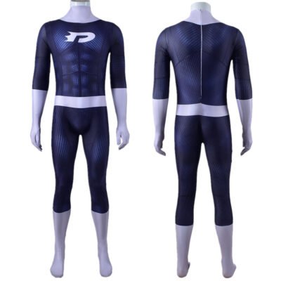Danny Phantom Superhero Cosplay Costume Zentai Fullbody Anime Danny Phantom Jumpsuits Halloween christmas gift toys outfit