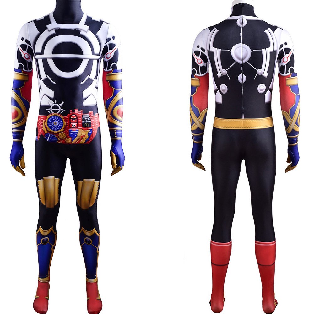 Men's kids boys Kamen Rider Ex-Aid Zentai Jumpsuit cosplay Halloween costume Christmas Valentine's day birthday gift toys comic-con game outfit