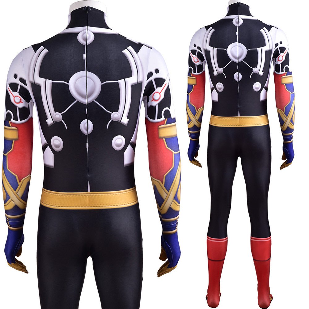 Men's kids boys Kamen Rider Ex-Aid Zentai Jumpsuit cosplay Halloween costume Christmas Valentine's day birthday gift toys comic-con game outfit - Image 6