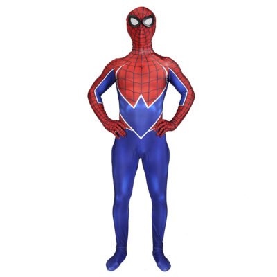 Spider Punk Bodysuits Spiderman Costume the spandex Punk Rock spiderman cosplay Halloween X'mas birthday costume