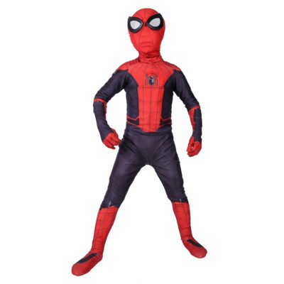 SPIDER-MAN: Far From Home Spider-Man jumpsuit Peter Parker zentai mask cosplay halloween costume xmas birthday day