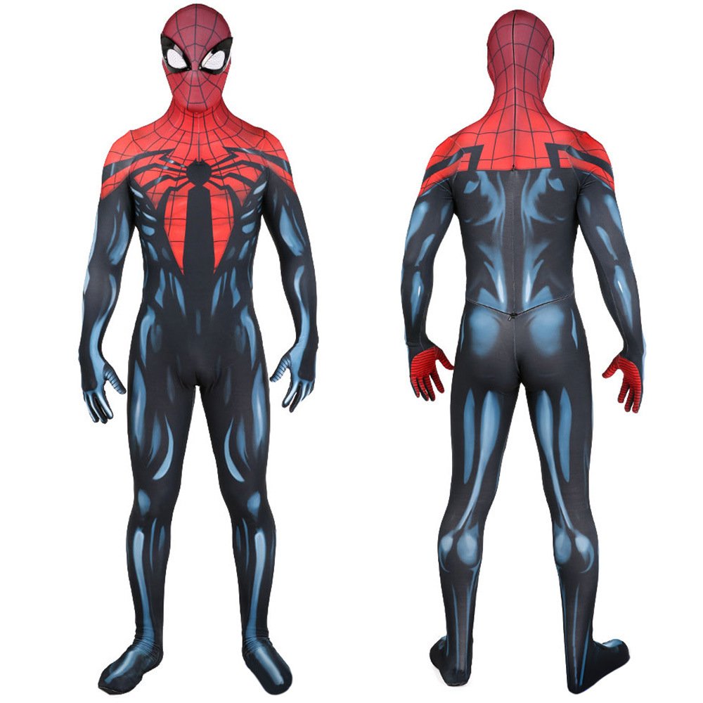Kids Men's Spider-Man Jumpsuits Cosplay Halloween costume Xmas birthday Valentine's day gift toys comic-con outfit - Image 5