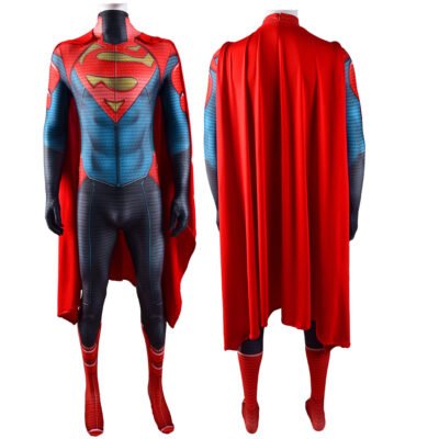 Superboy Jonathan Kent Jumpsuit Cosplay Costume Halloween x’mas christmas birthday gift toys party make-up outfit