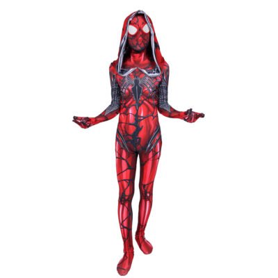 Venom 2 Carnage Spider-Man jumpsuit suit Halloween costume X'mas birthday Valentine's day gift toys comic-con outfit