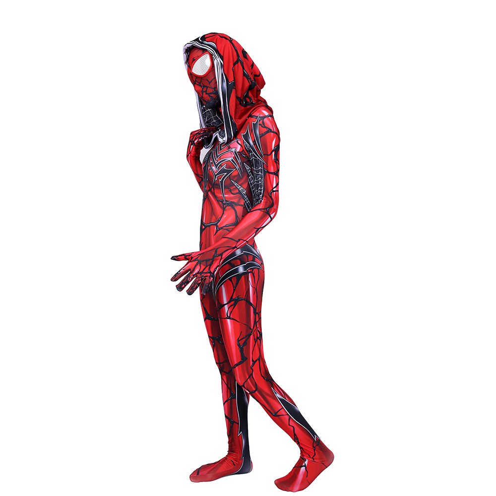 Venom 2 Carnage Spider-Man jumpsuit suit Halloween costume X'mas birthday Valentine's day gift toys comic-con outfit - Image 6