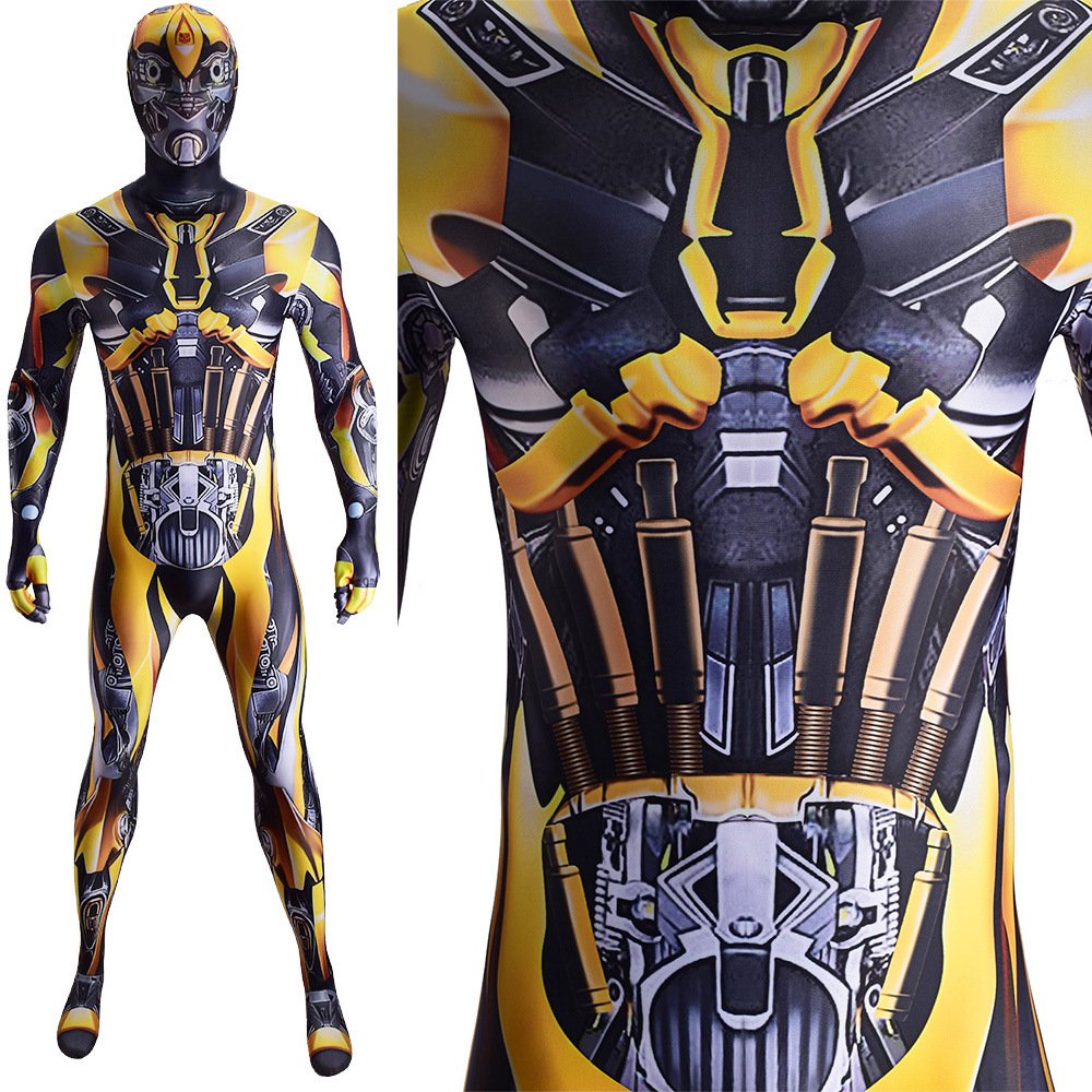 Transformers BumbleBee Cosplay Costume Halloween X’mas Valentine’s day birthday gift comic-con game outfit - Image 2