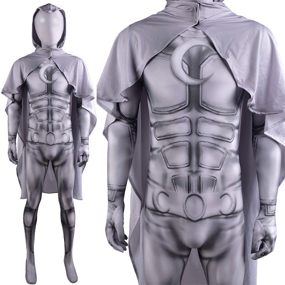 Moon Knight Cosplay Costume Halloween X'mas Valentine's day birthday gift comic-con game outfit - Image 6