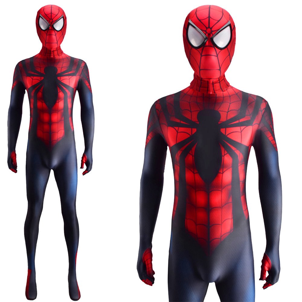 The Sensational Spider Man-Ben Reilly Suit Cosplay Costume Halloween X’mas Valentine’s day birthday gift comic-con game outfit - Image 6