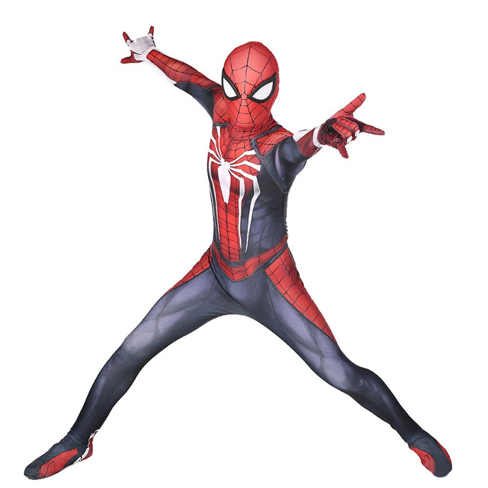 PS4 Spiderman Cosplay Costume Halloween X’mas Valentine’s day birthday gift comic-con game outfit - Image 8