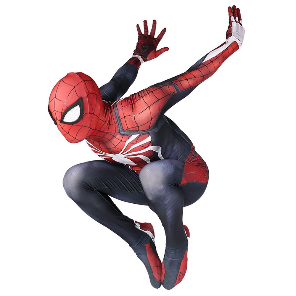 PS4 Spiderman Cosplay Costume Halloween X’mas Valentine’s day birthday gift comic-con game outfit - Image 9