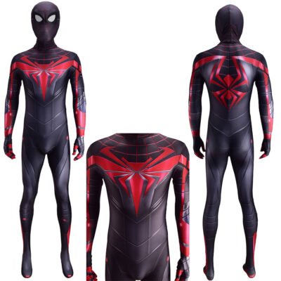 PS5 Spider-Man Miles Morales Advanced Tech Suit Cosplay Costume Halloween X’mas Valentine’s day birthday gift comic-con game outfit