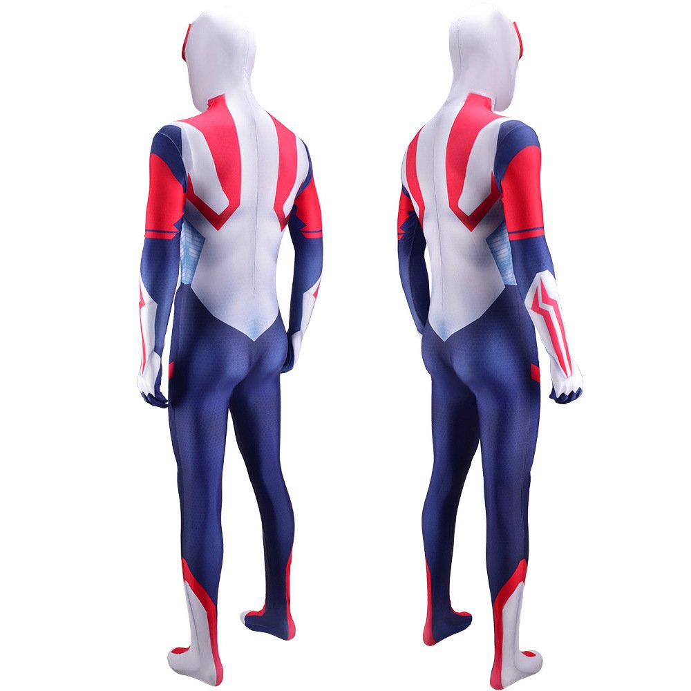 Spider-Man 2099 White Jumpsuit Spiderman Cosplay Costume Halloween X'mas Valentine's day birthday gift comic-con game outfit - Image 4