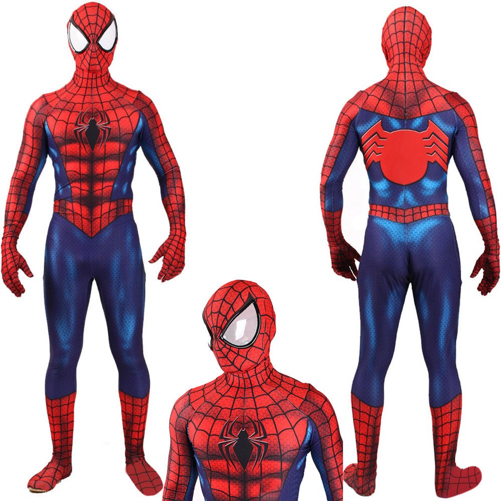 Ultimate Spider-Man Cosplay Costume Halloween X’mas Valentine’s day birthday gift comic-con game outfit - Image 4
