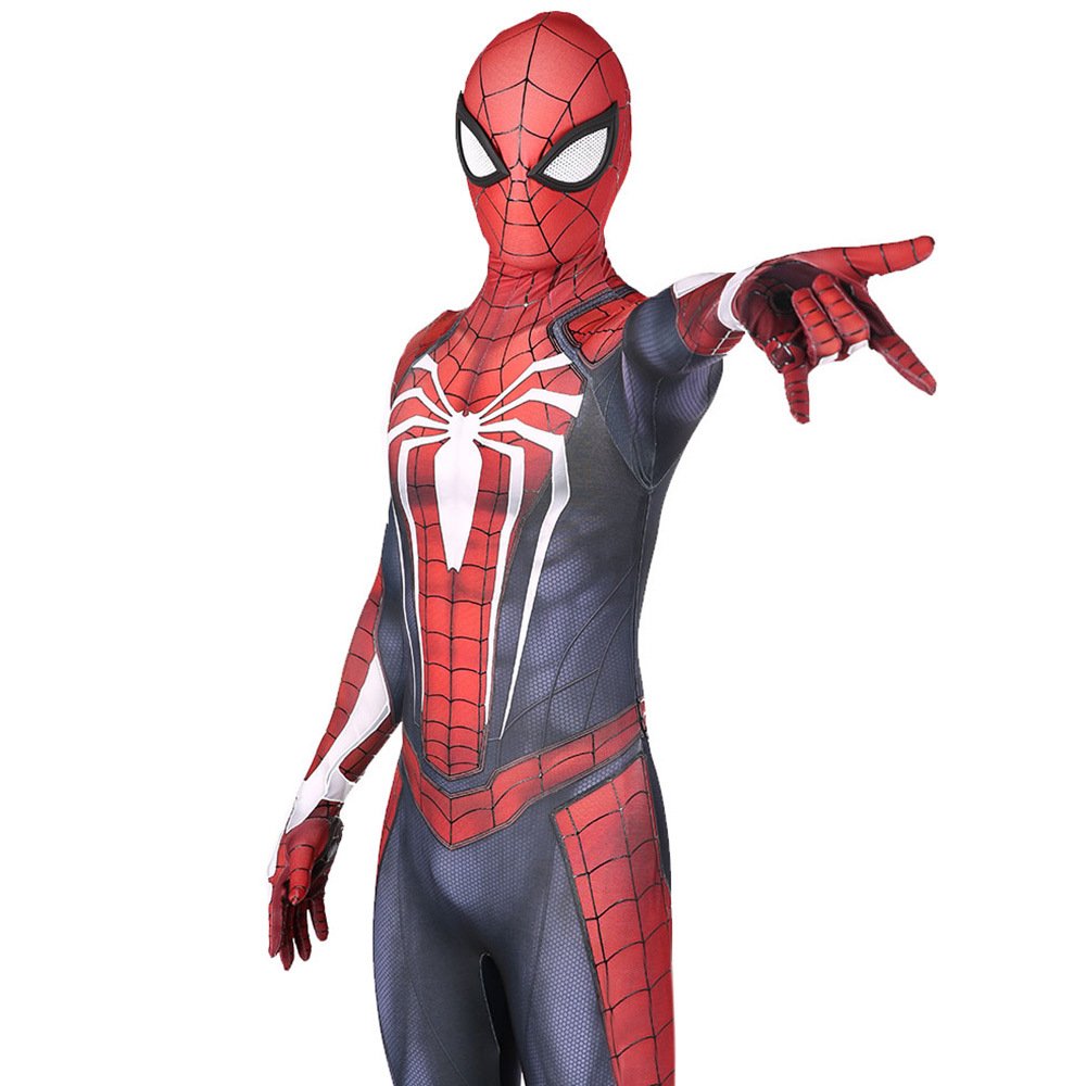 PS4 Spiderman Cosplay Costume Halloween X’mas Valentine’s day birthday gift comic-con game outfit - Image 3