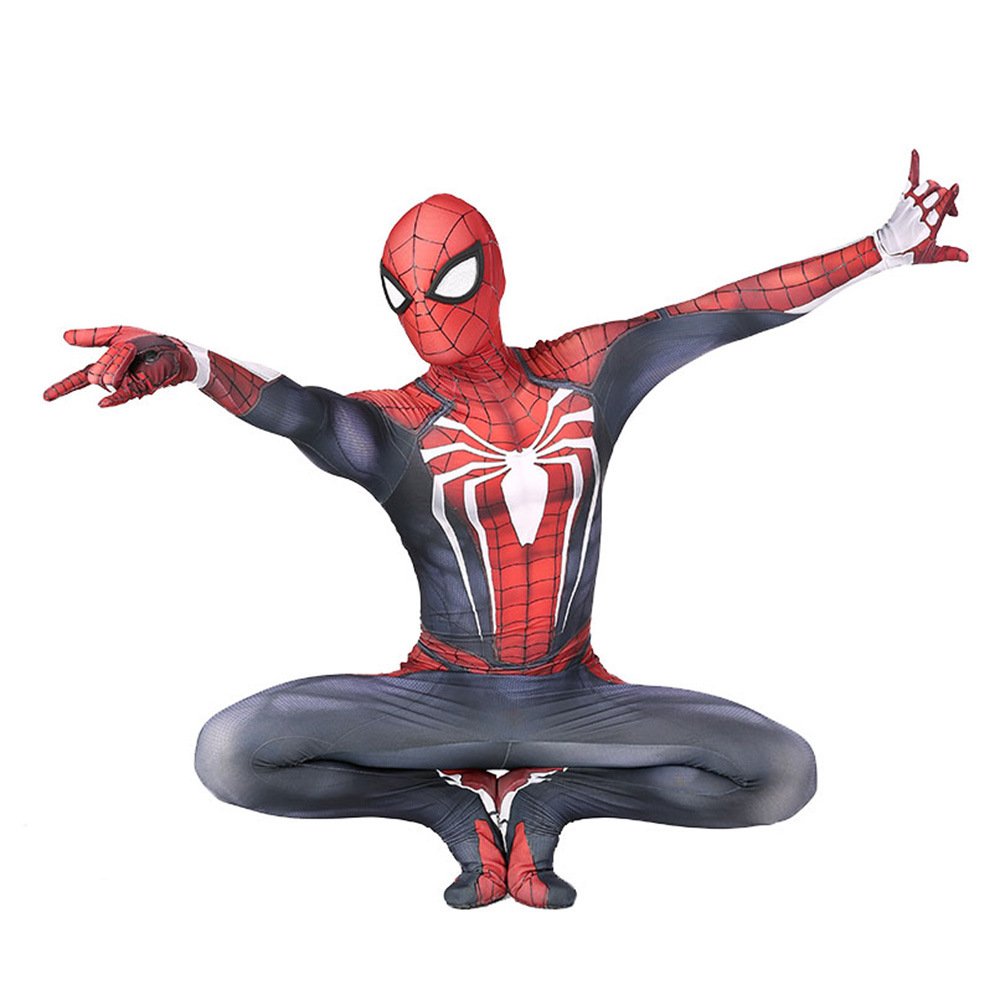 PS4 Spiderman Cosplay Costume Halloween X’mas Valentine’s day birthday gift comic-con game outfit - Image 4