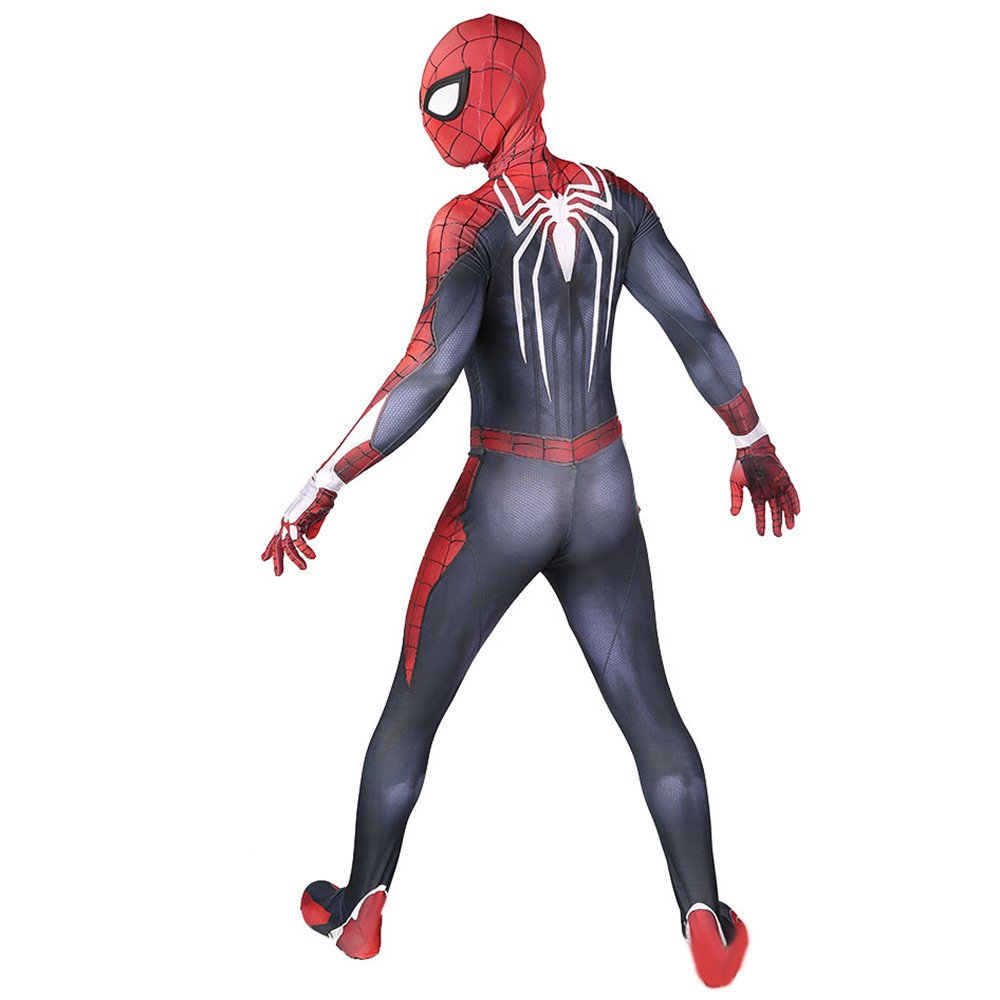 PS4 Spiderman Cosplay Costume Halloween X’mas Valentine’s day birthday gift comic-con game outfit - Image 5