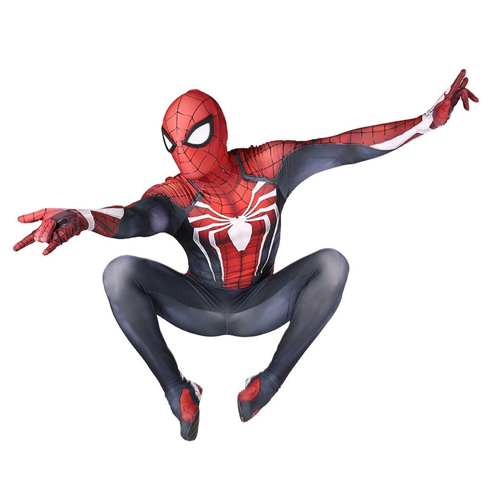 PS4 Spiderman Cosplay Costume Halloween X’mas Valentine’s day birthday gift comic-con game outfit - Image 6