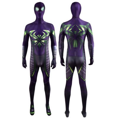 PS5 Miles Morales Spider-Man Jumpsuit Spiderman Cosplay Costume Halloween X'mas Valentine's day birthday gift comic-con game outfit