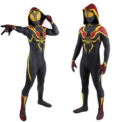 New Iron Spider-Man Jumpsuit Spiderman Bodysuit Cosplay Costume Halloween X'mas Valentine's day birthday gift comic-con game outfit