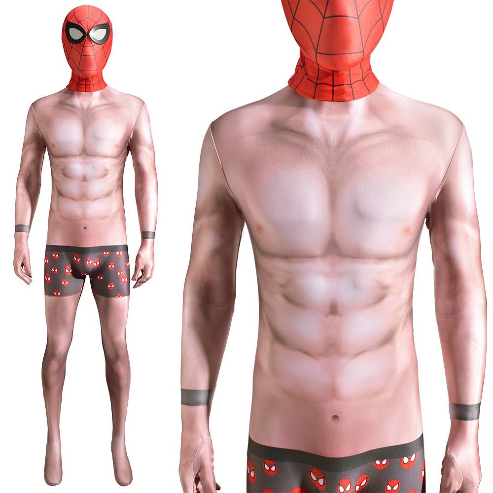 PS4 Undies Spider-Man Jumpsuit Spiderman Cosplay Costume Halloween X'mas Valentine's day birthday gift comic-con game outfit - Image 2