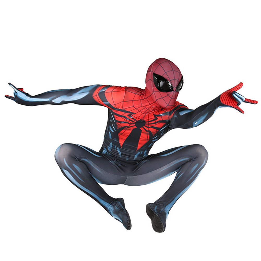 New Superior Spiderman Jumpsuit Spider-man Cosplay Costume Halloween X’mas Valentine’s day birthday gift comic-con game outfit - Image 4