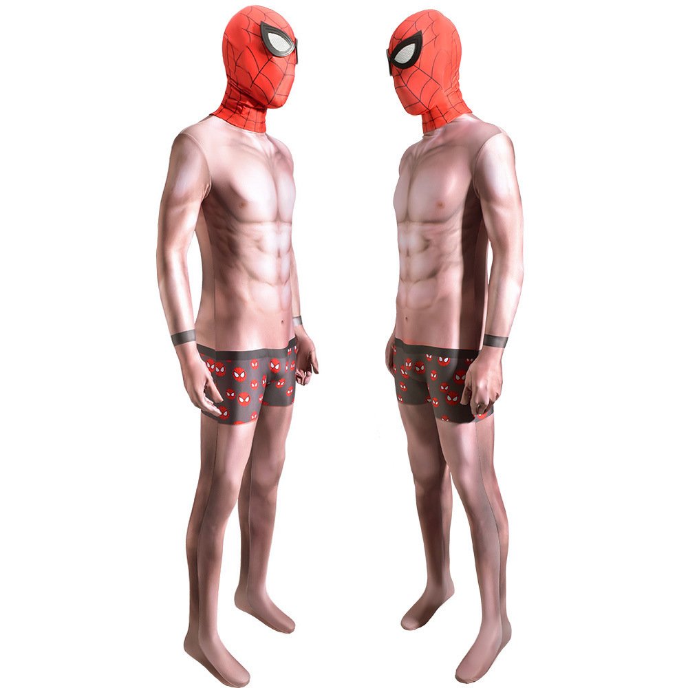 PS4 Undies Spider-Man Jumpsuit Spiderman Cosplay Costume Halloween X'mas Valentine's day birthday gift comic-con game outfit - Image 4