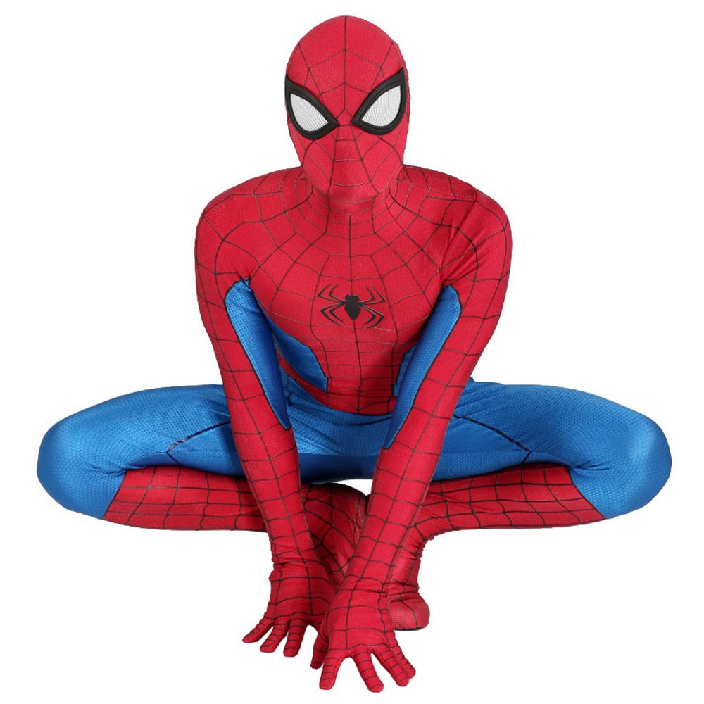 Spiderman PS4 Classic Suit Cosplay Costume Halloween X’mas Valentine’s day birthday gift comic-con game outfit - Image 2