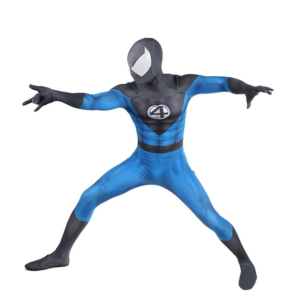 Fantastic 4 Spiderman Jumpsuit Superhero Spider-man Cosplay Costume Halloween X'mas Valentine's day birthday gift comic-con game outfit - Image 4