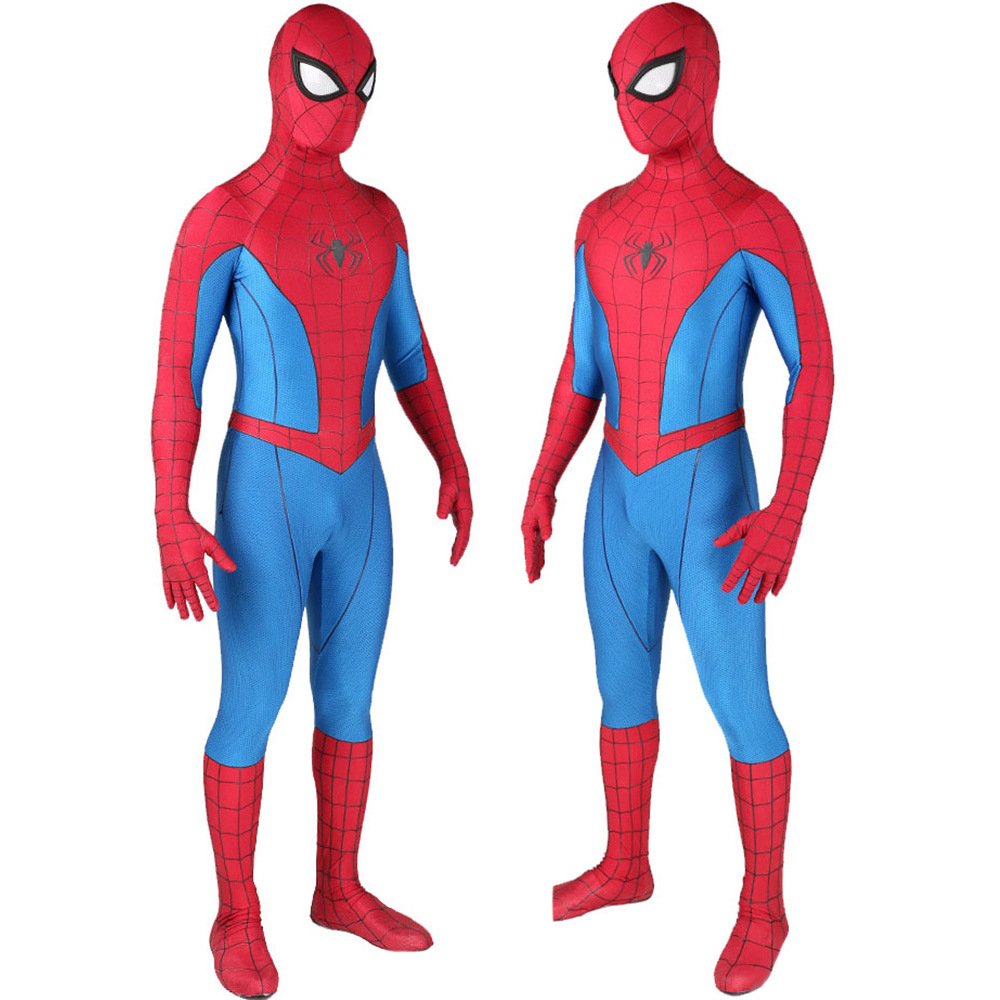 Spiderman PS4 Classic Suit Cosplay Costume Halloween X’mas Valentine’s day birthday gift comic-con game outfit - Image 3