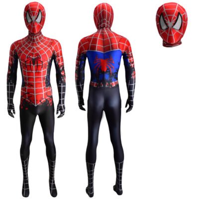 Spider-Man Tobey Maguire Cosplay Costume Halloween X’mas Valentine’s day birthday gift comic-con game outfit