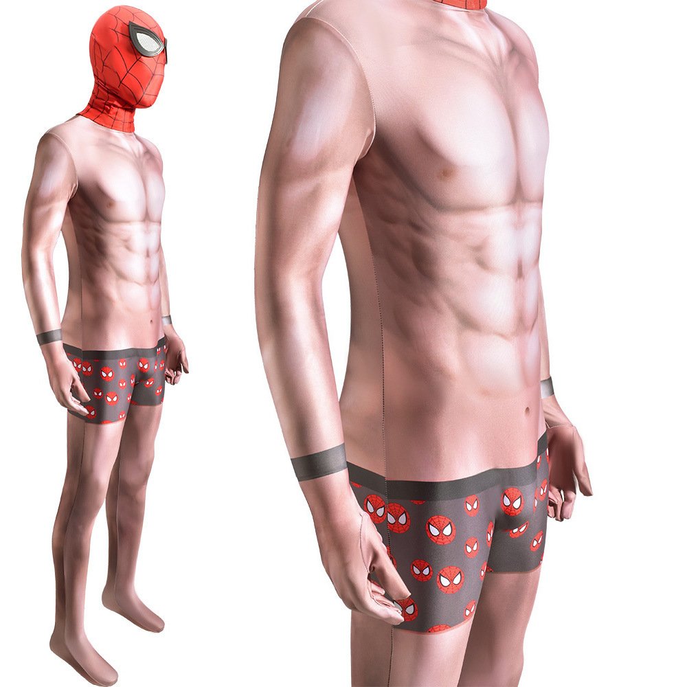 PS4 Undies Spider-Man Jumpsuit Spiderman Cosplay Costume Halloween X'mas Valentine's day birthday gift comic-con game outfit - Image 5