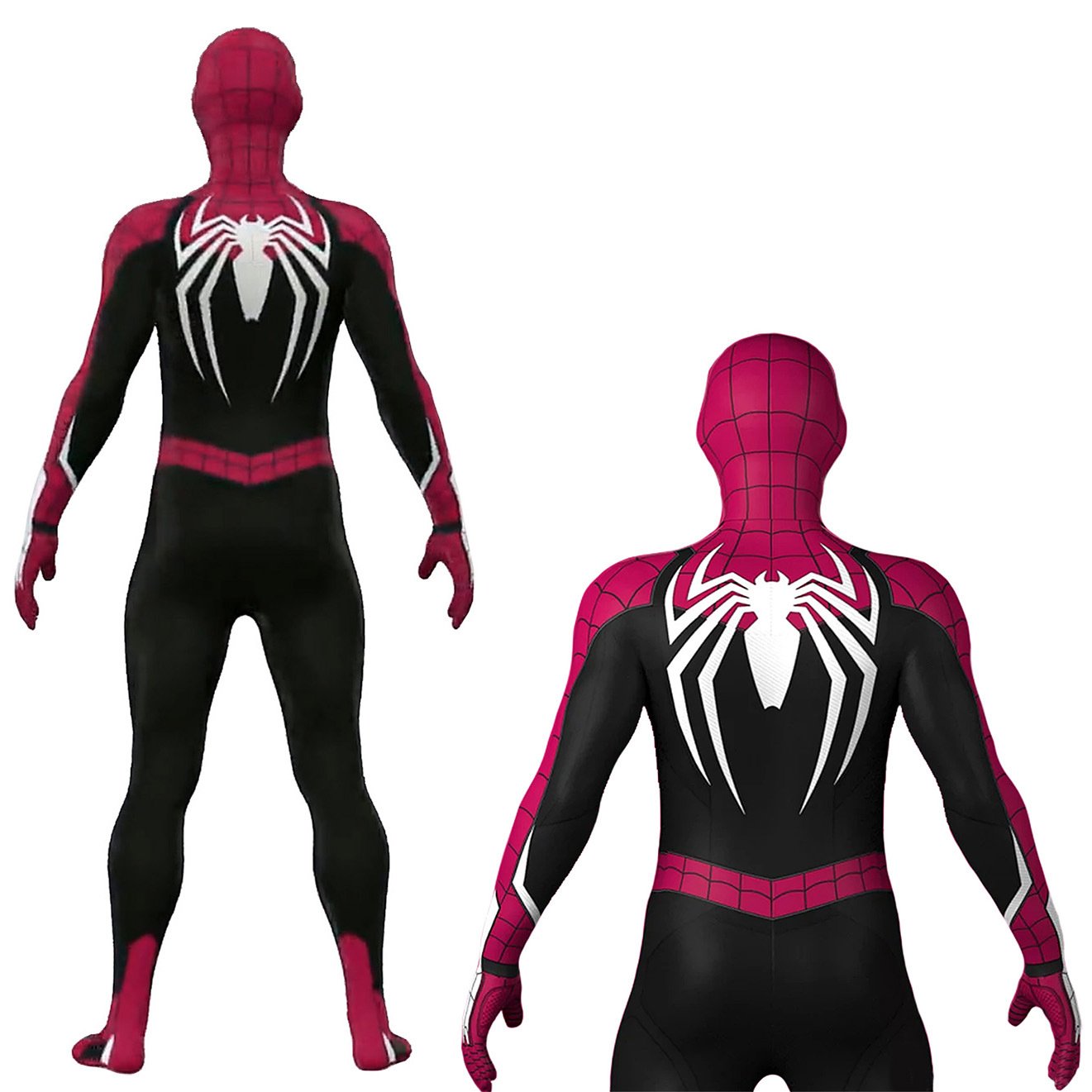 Spiderman PS4 Peter Parker Body Suit Cosplay Halloween costume Xmas birthday Valentine's day gift toys comic-con outfit - Image 4