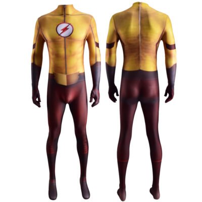 The Flash Season 3 Kid Flash Wally West Cosplay Costume Halloween X’mas Valentine’s day birthday gift comic-con game outfit
