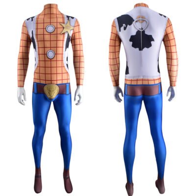 Toy Story I am Woody Cosplay Costume Halloween X’mas Valentine’s day birthday gift comic-con game outfit