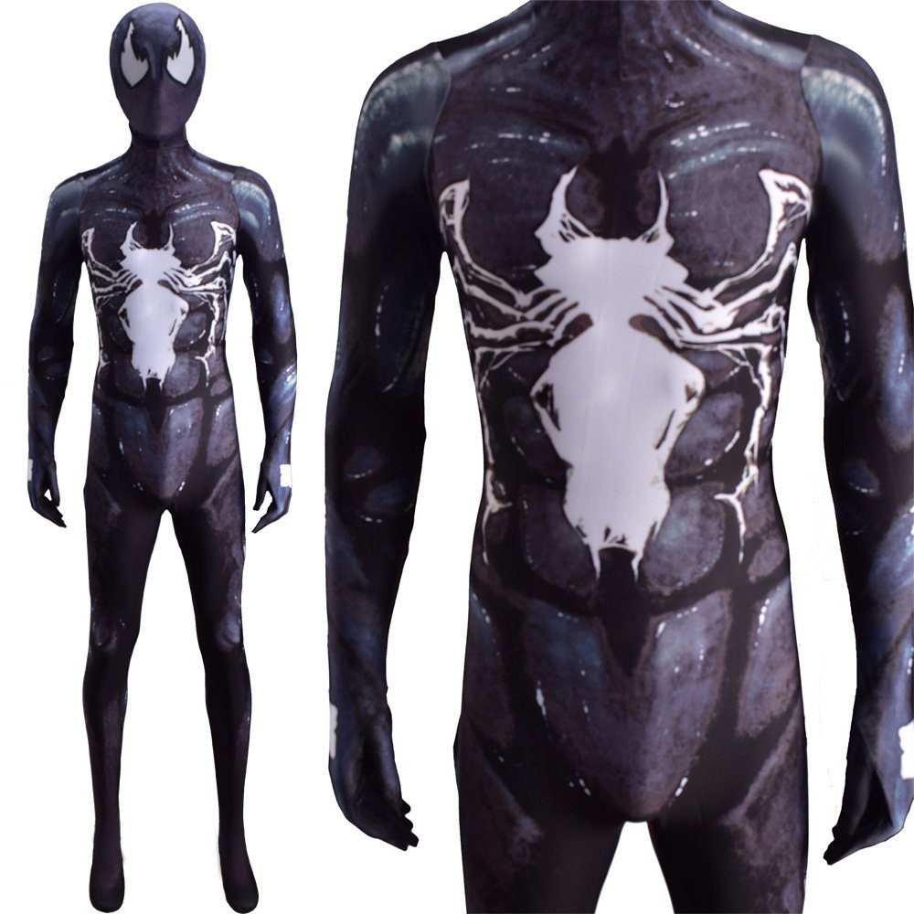 Venom Symbiote Spiderman SuperHero Cosplay Costume Halloween X’mas Valentine’s day birthday gift comic-con game outfit - Image 3