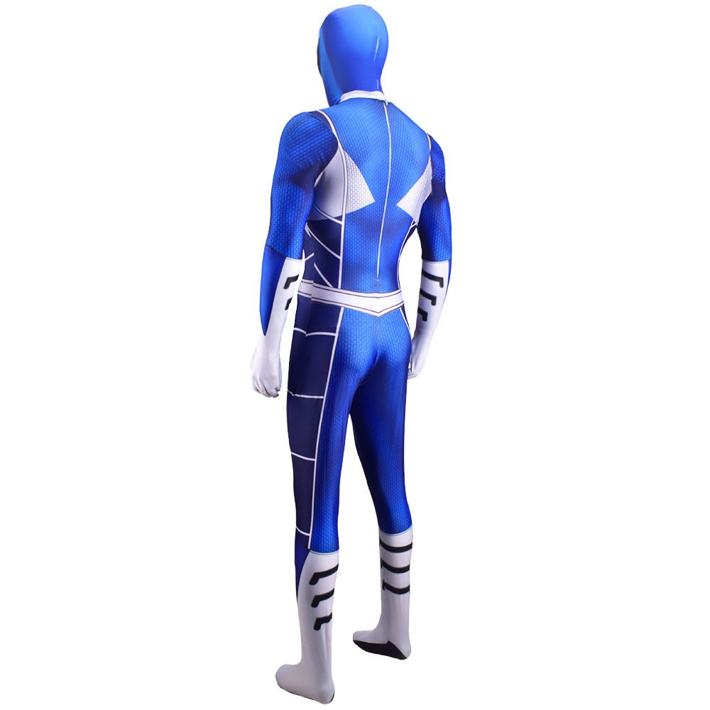 Power Rangers Blue Ranger Billy Cranston Cosplay Costume Halloween X’mas Valentine’s day birthday gift comic-con game outfit - Image 6