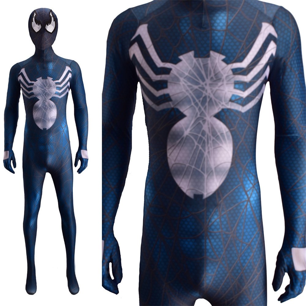 Venom Symbiote Spiderman SuperHero Cosplay Costume Halloween X’mas Valentine’s day birthday gift comic-con game outfit - Image 6