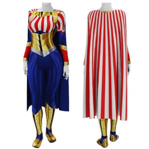 Homelander and Captain America Combined Cosplay Halloween x’mas christmas birthday gift toys party make-up outfit
