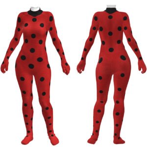 Miraculous Ladybug Jumpsuit Anime Cosplay Costume Halloween xmas birthday valentine’s day toys