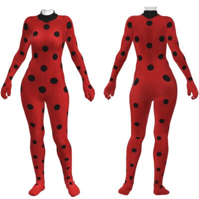 Miraculous Ladybug Jumpsuit Anime Cosplay Costume Halloween xmas birthday valentine’s day toys