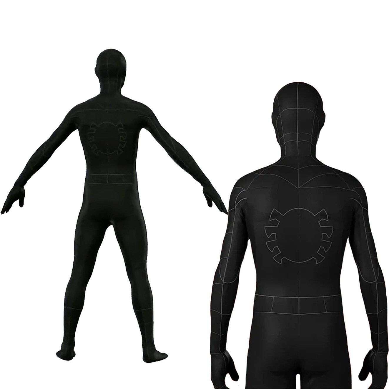 Spider-Man Black Jumpsuit Spiderman Cosplay Costume Halloween x'mas christmas birthday gift toys party make-up outfit - Image 6