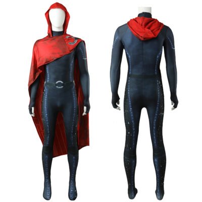 Agatha All Along Wiccan Cosplay Costume William Billy Maximoff Jumpsuit Cape Halloween costume deluxe X'mas birthday Valentine's day gift toys comic-con