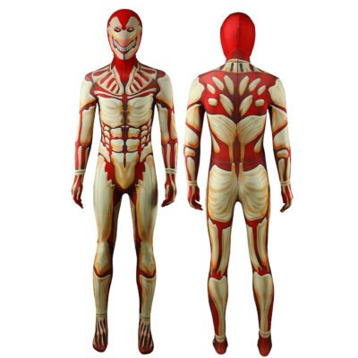 Anime The Armored Titan Jumpsuit Mask Cosplay Costume Halloween x’mas christmas birthday gift toys party make-up outfit