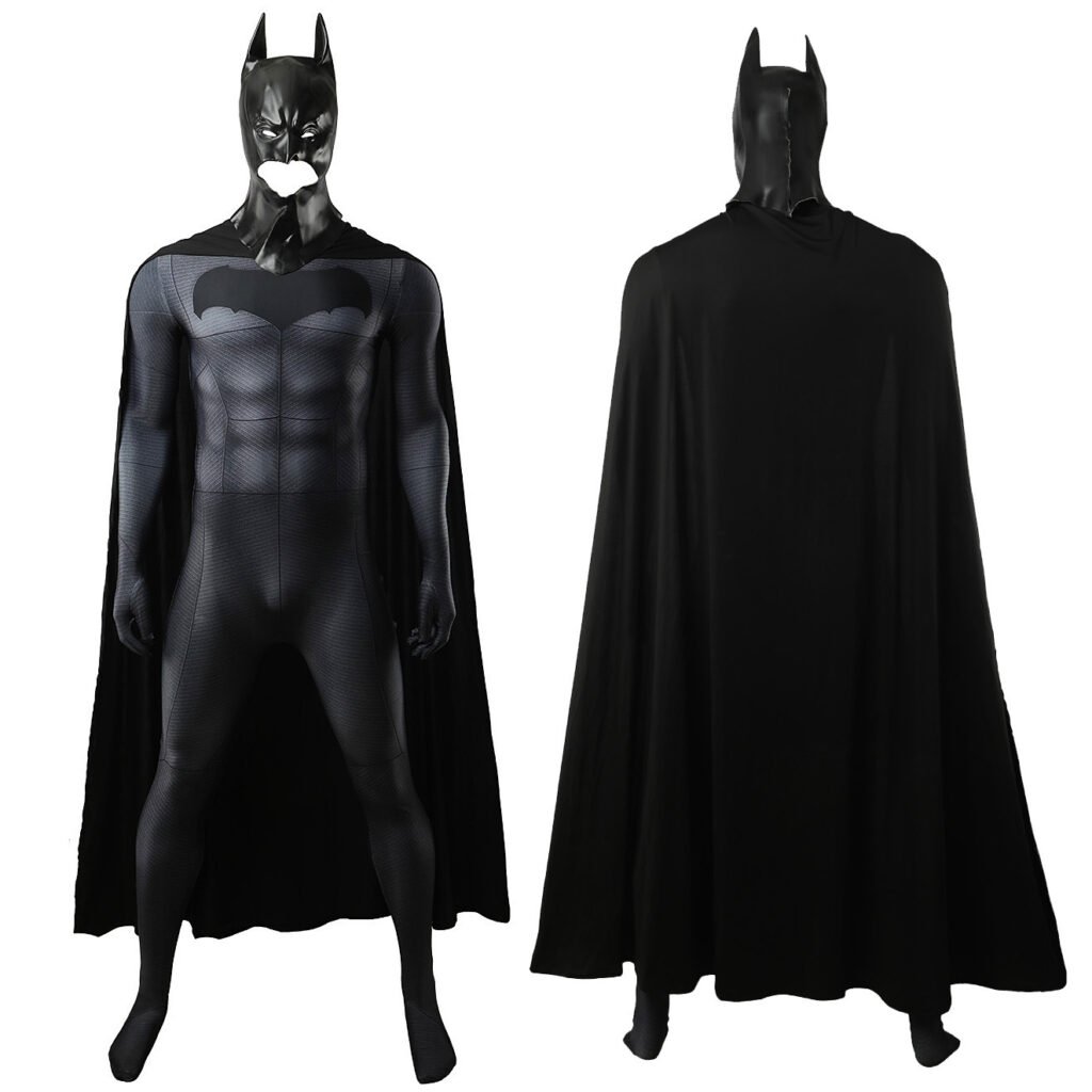 Batman v Superman Dawn of Justice Batman Bruce Wayne Jumpsuit Cosplay Costume Halloween x’mas christmas birthday gift toys party make-up outfit