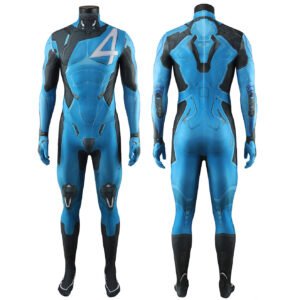 The Fantastic Four First Steps Mister Fantastic First Family Skin Bodysuit Reed Richards Cosplay Costume Halloween costume deluxe X’mas birthday Valentine’s day gift toys comic-con
