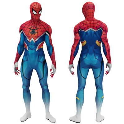 Marvel Rivals Spider-Punk 2099 BodySuit Marvel Superhero Cosplay Costume Halloween costume deluxe X'mas birthday Valentine's day gift toys comic-con